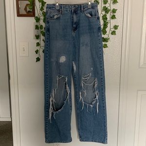 Forever 21 Ripped Jeans